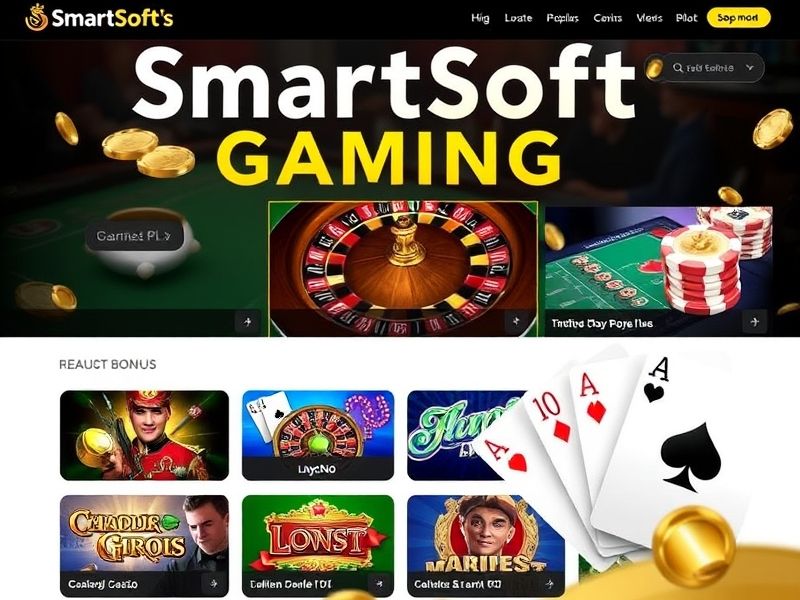 Explore the latest in SmartSoft Gaming for online casinos, including cutting-edge slot games, live dealer experiences, and expert insights on iGaming trends and technology.